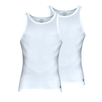 textil Herre Toppe / T-shirts uden ærmer Polo Ralph Lauren CLASSIC TANK 2 PACK Hvid