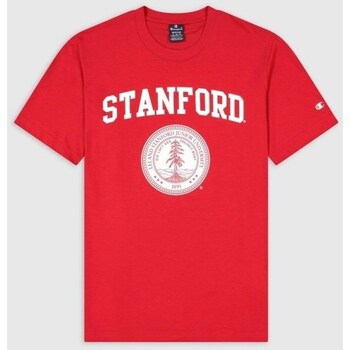 textil Herre T-shirts m. korte ærmer Champion Stanford University Rød