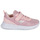 Sko Pige Lave sneakers Kangaroos KL-Glow EV Pink / Sølv