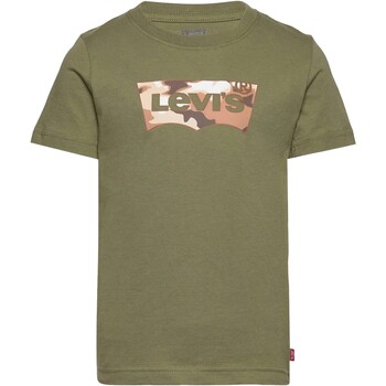 textil Pige T-shirts m. korte ærmer Levi's 208433 Grøn