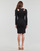 textil Dame Lange kjoler Guess LS CN CLIO BODYCON DRESS Sort