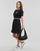 textil Dame Korte kjoler Karl Lagerfeld IKONIK 2.0 T-SHIRT DRESS Sort