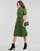 textil Dame Lange kjoler Karl Lagerfeld S SLV KNIT DRESS Grøn / Sort