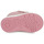 Sko Pige Lave sneakers Geox B BIGLIA GIRL Pink / Sølv