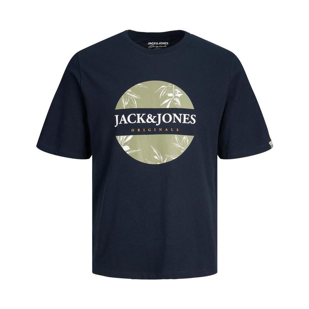 textil Herre T-shirts m. korte ærmer Jack & Jones  Blå