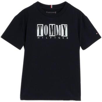 textil T-shirts m. korte ærmer Tommy Hilfiger  Blå