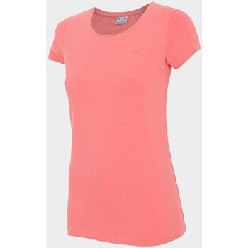textil Dame T-shirts m. korte ærmer 4F TSD350 Pink
