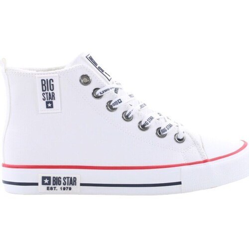 Sko Dame Lave sneakers Big Star KK274597 Hvid