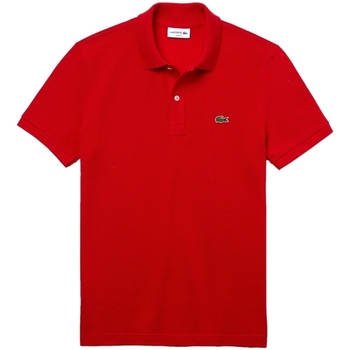 textil Herre T-shirts & poloer Lacoste Slim Fit Polo - Rouge Rød
