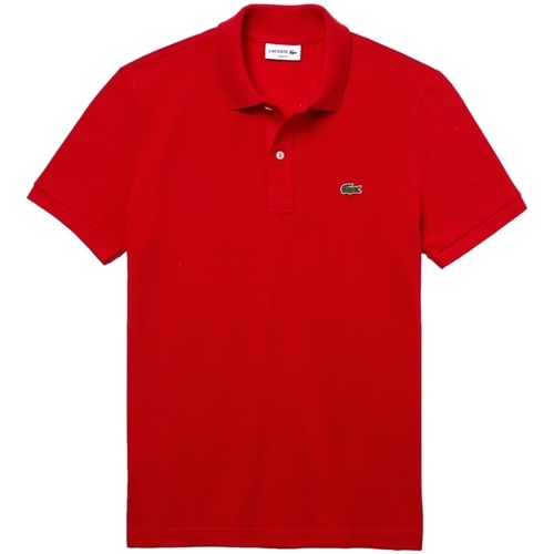 textil Herre T-shirts & poloer Lacoste Slim Fit Polo - Rouge Rød