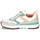 Sko Dame Lave sneakers Levi's OATS REFRESH S Hvid / Grøn / Orange