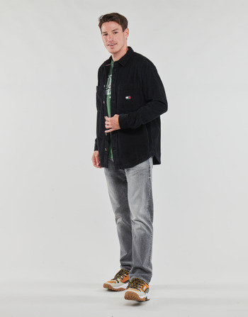 Tommy Jeans TJM CASUAL CORDUROY OVERSHIRT Sort