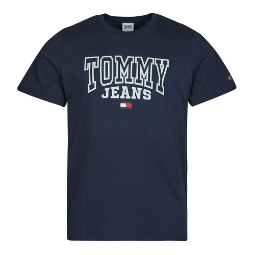 textil Herre T-shirts m. korte ærmer Tommy Jeans TJM RGLR ENTRY GRAPHIC TEE Marineblå