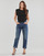 textil Dame Mom fit jeans Armani Exchange 6RYJ06 Blå / Medium