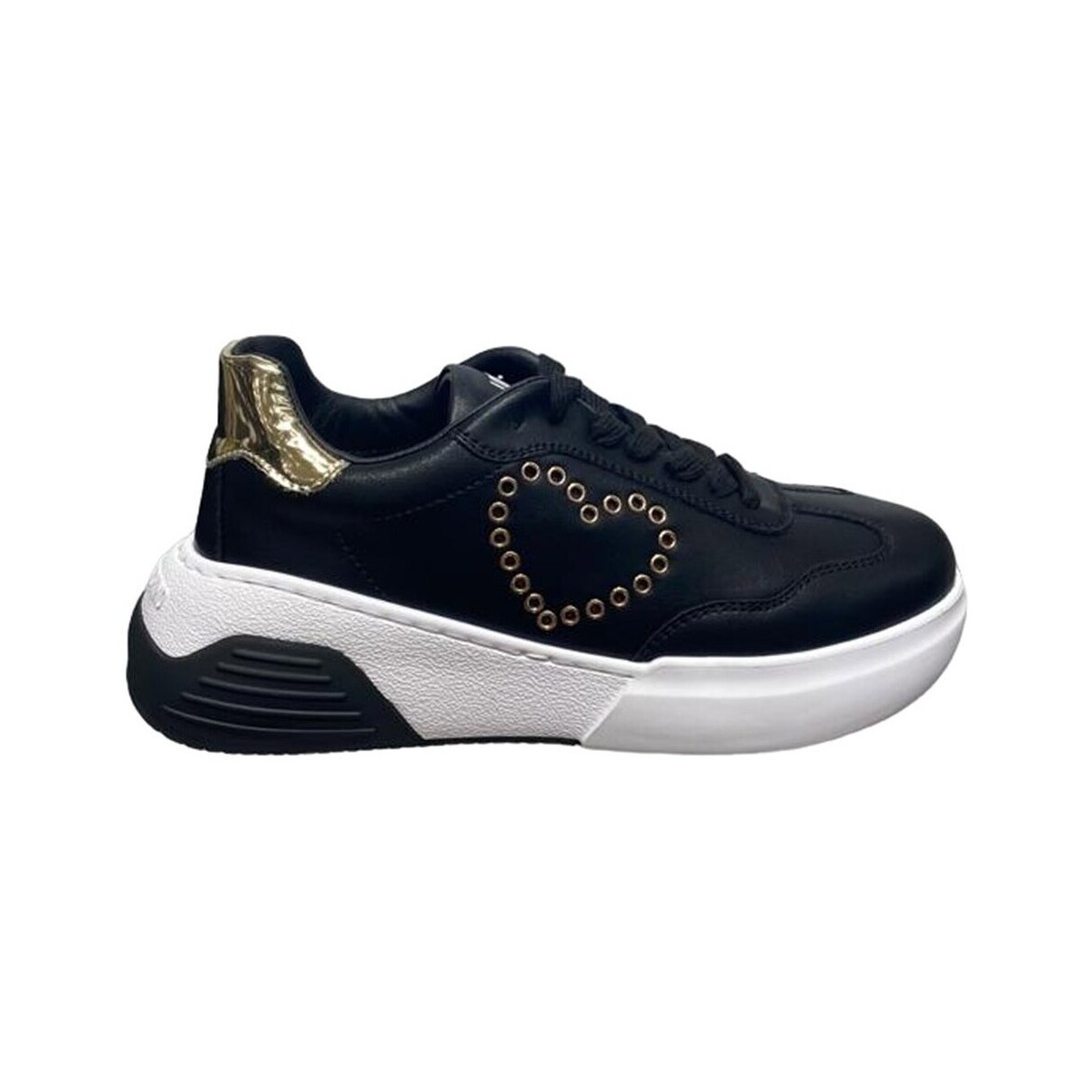 Sko Dame Sneakers Moschino JA15865G0GIA600A Sort