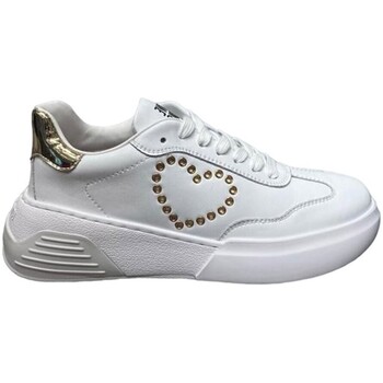 Sko Dame Sneakers Moschino JA15865G0GIA610A Hvid