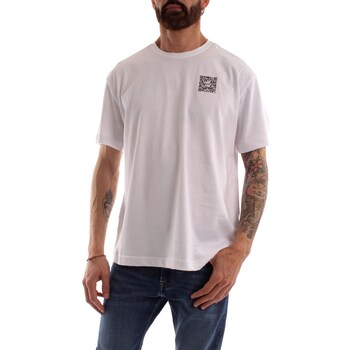 textil Herre T-shirts m. korte ærmer Emporio Armani EA7 3RUT10 Hvid