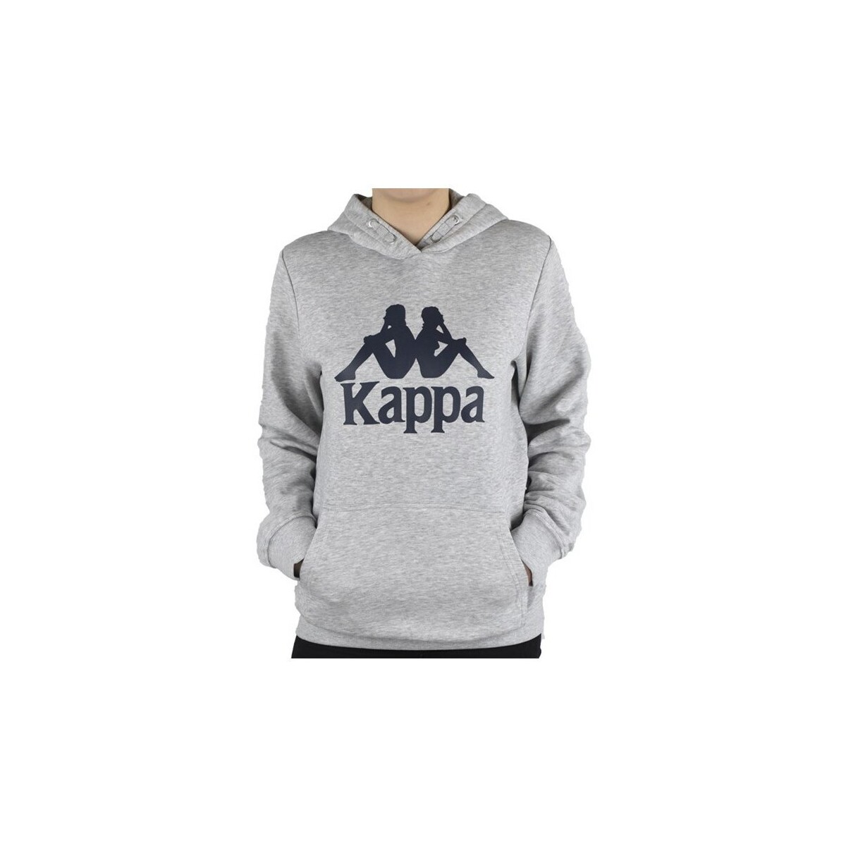 textil Dreng Sweatshirts Kappa Taino Kids Hoodie Grå