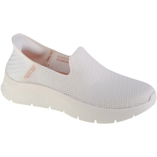 Sko Dame Lave sneakers Skechers Slip-Ins: GO WALK Flex - Relish Hvid