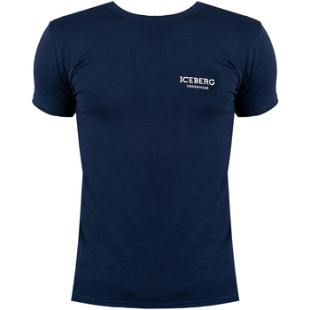 textil Herre T-shirts m. korte ærmer Iceberg ICE1UTS01 Blå