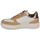 Sko Dame Lave sneakers Victoria 1258222CUERO Hvid / Brun / Guld
