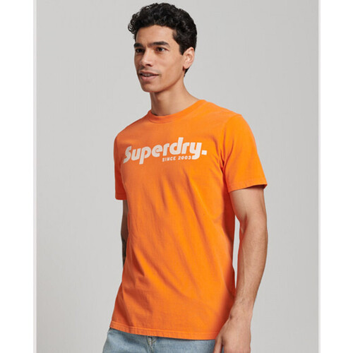 textil Herre T-shirts & poloer Superdry Vintage terrain classic Orange