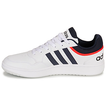 Adidas Sportswear HOOPS 3.0 Hvid / Marineblå / Rød