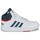 Sko Herre Høje sneakers Adidas Sportswear HOOPS 3.0 MID Hvid / Marineblå / Rød