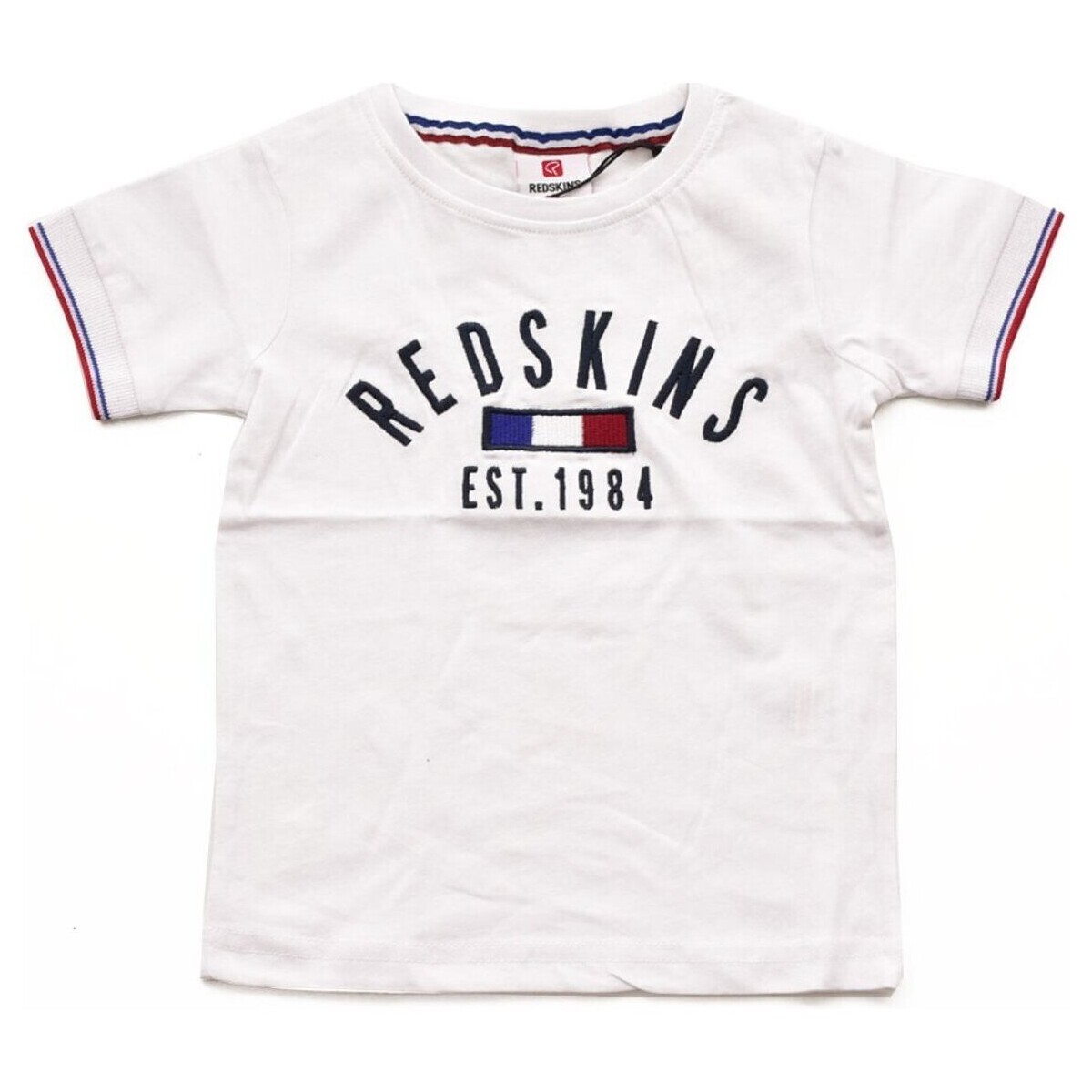 textil Børn T-shirts & poloer Redskins RS2324 Hvid
