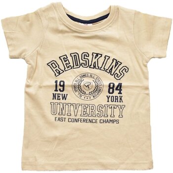 textil Børn T-shirts & poloer Redskins RS2224 Beige