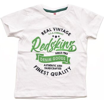 textil Børn T-shirts & poloer Redskins RS2244 Hvid