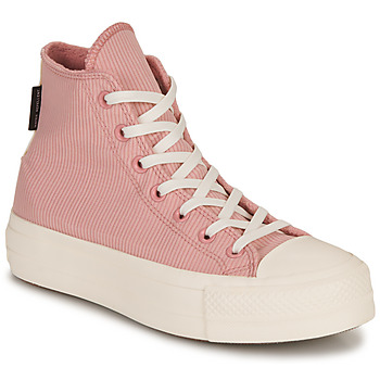 Sko Dame Høje sneakers Converse CHUCK TAYLOR ALL STAR LIFT PLATFORM COUNTER CLIMATE Pink