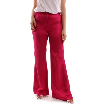 textil Dame Løstsiddende bukser / Haremsbukser Manila Grace P219VU Pink