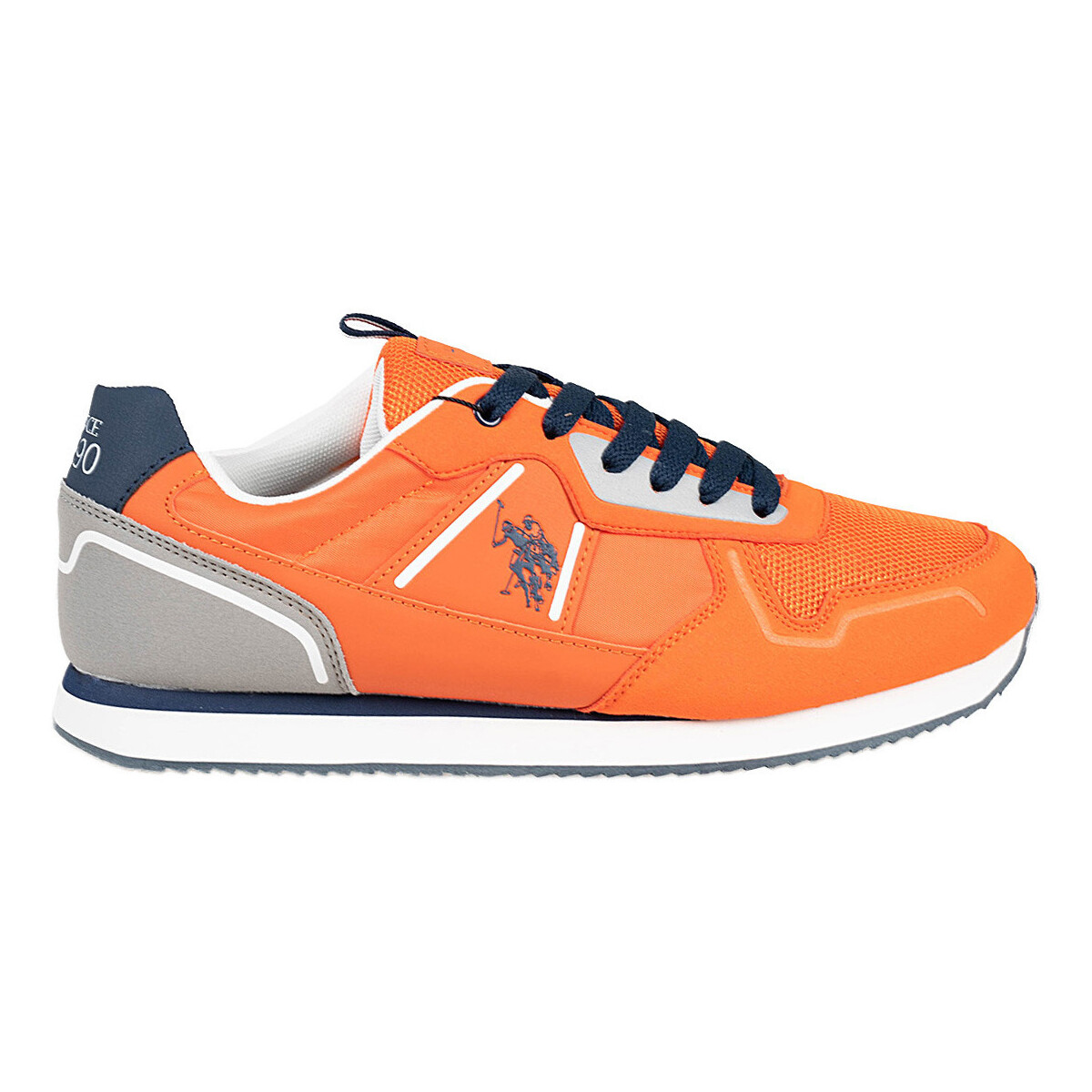 Sko Herre Lave sneakers U.S Polo Assn. Nobil004 Orange
