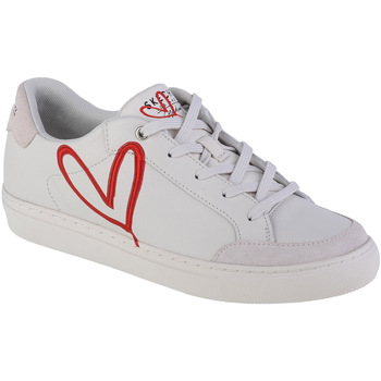 Sko Dame Lave sneakers Skechers Side Street - Lonely Heart Hvid
