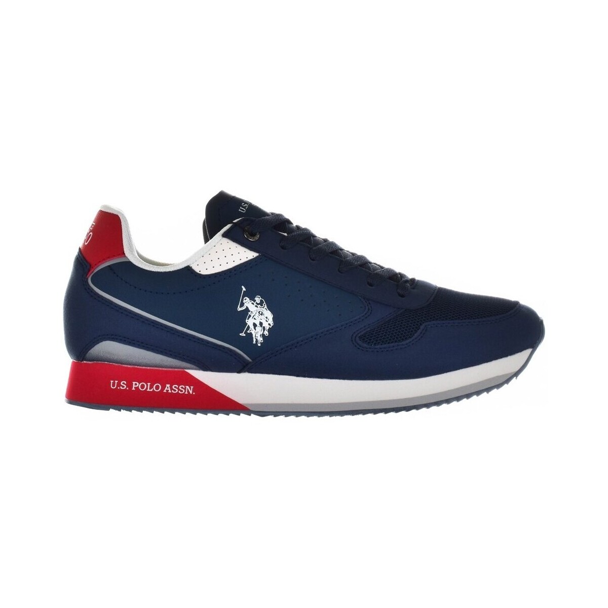 Sko Herre Lave sneakers U.S Polo Assn. NOBIL003CDBL002 Marineblå