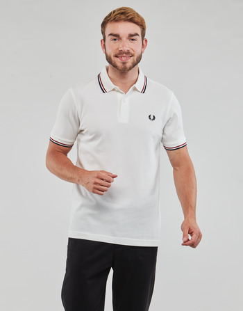 Fred Perry TWIN TIPPED FRED PERRY SHIRT Hvid