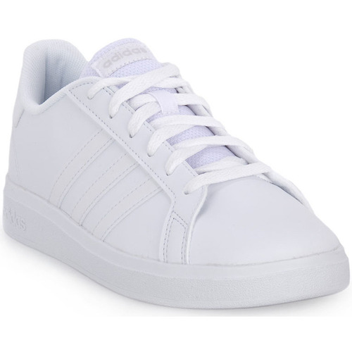 Sko Dreng Sneakers adidas Originals GRAND COURT 2 K Hvid