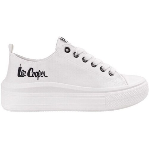 Sko Dame Lave sneakers Lee Cooper LCW23441623LA Hvid