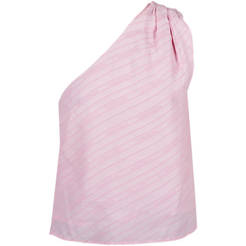 textil Dame Toppe / Bluser Patrizia Pepe 2C1332 A050 Pink