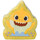 skoenhed Dame Pensler & børster Pinkfong Sparkling Baby Shark Bath Bomb - Jaune Gul