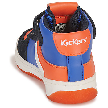 Kickers KICKALIEN Marineblå / Blå / Orange