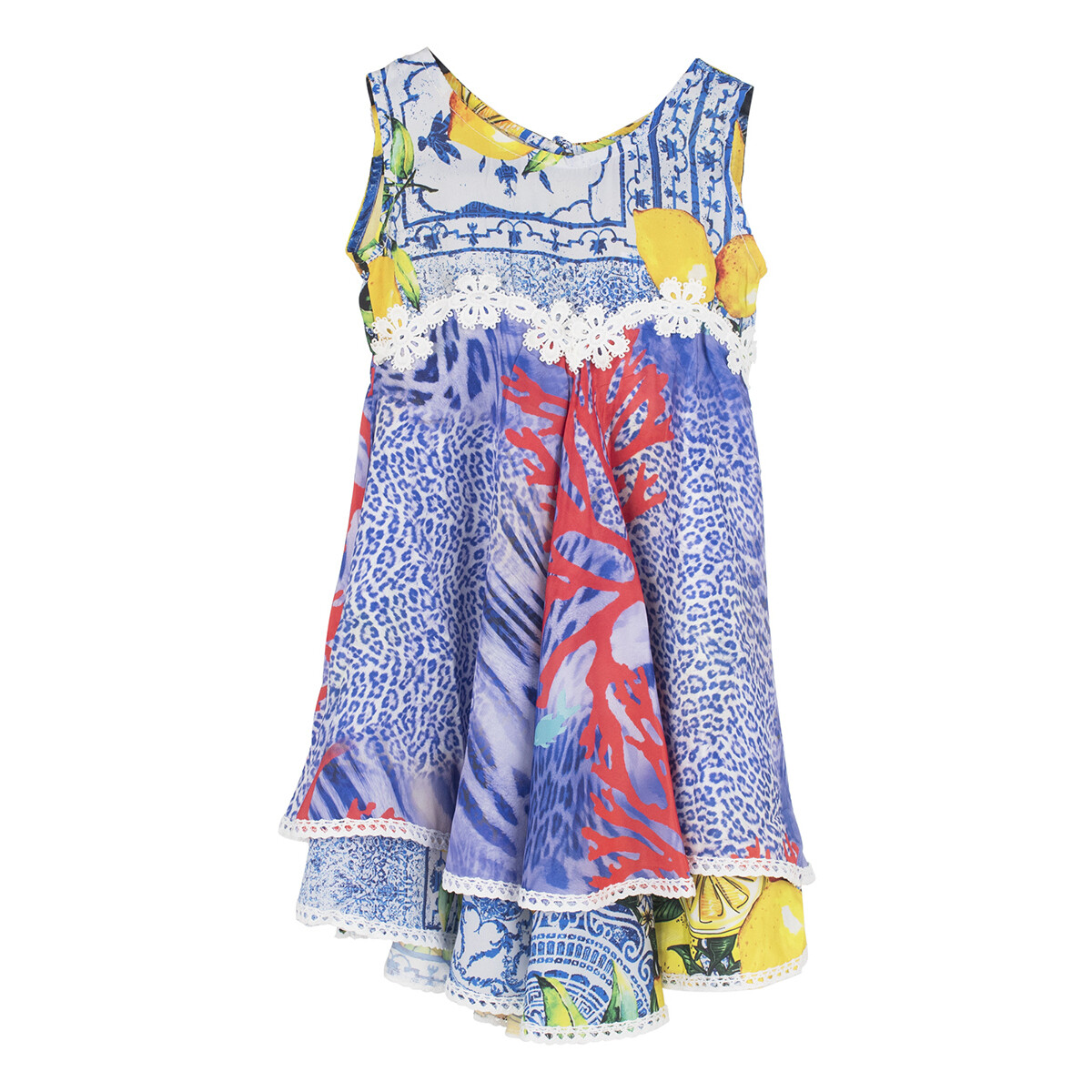 textil Dame Kjoler Isla Bonita By Sigris Pige Kjole Flerfarvet