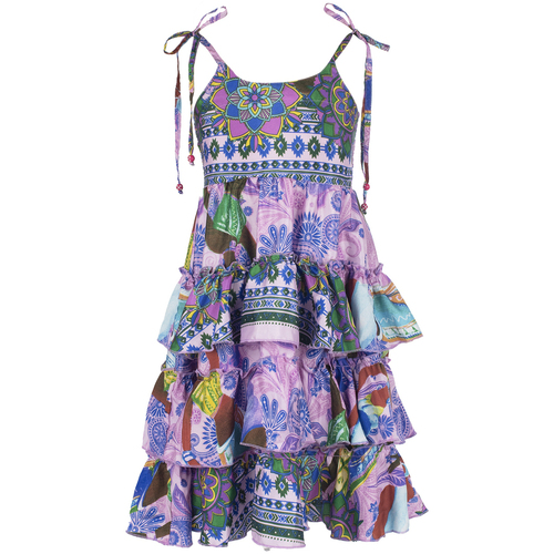 textil Dame Kjoler Isla Bonita By Sigris Pige Kjole Violet