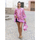 textil Dame pareos Isla Bonita By Sigris Lommetørklæde Pink