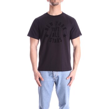 textil T-shirts m. korte ærmer Hydrogen 32062 Sort
