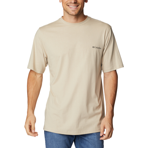 textil Herre T-shirts m. korte ærmer Columbia CSC Basic Logo SS Tee Beige