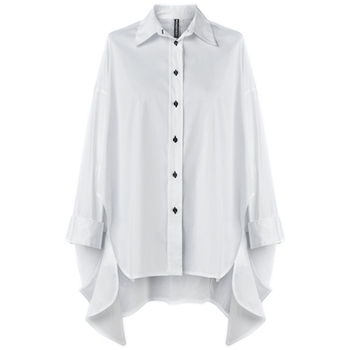 textil Dame Toppe / Bluser Wendy Trendy Camisa 110938 - White Hvid