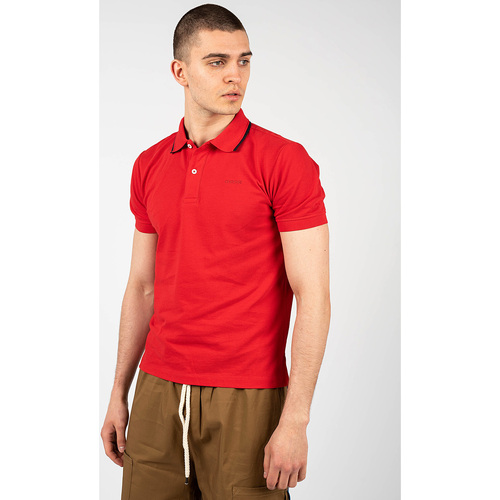 textil Herre Polo-t-shirts m. korte ærmer Geox M2510Q T2649 | Sustainable Rød