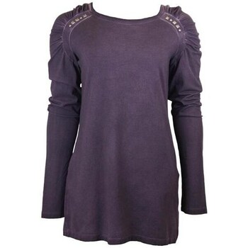 textil Dame T-shirts m. korte ærmer Deha D1524262186 Violet